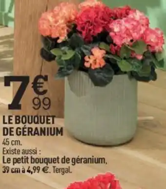 Centrakor LE BOUQUET DE GÉRANIUM offre
