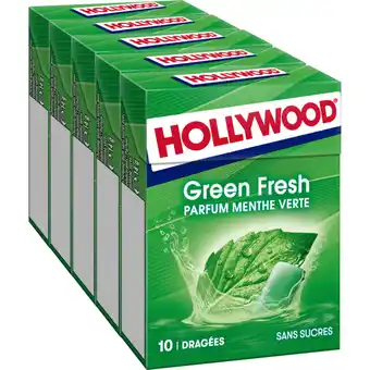 Carrefour Market HOLLYWOOD SUR TOUS LES CHEWING-GUMS offre