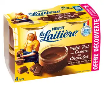 Carrefour Market LA LAITIÈRE Petits pots de crème Offre Découverte offre