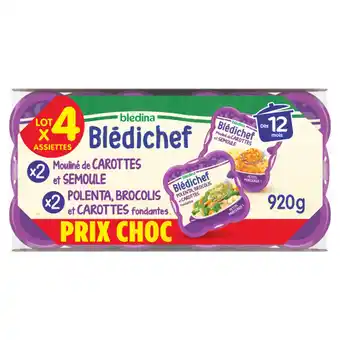 BLÉDINA Assiettes Blédichef Prix Choc