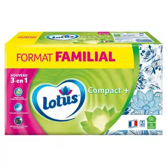 Carrefour Market LOTUS Mouchoirs Format familial offre