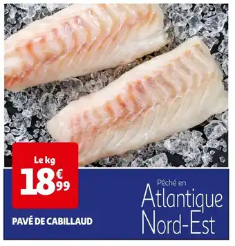 Auchan PAVÉ DE CABILLAUD offre