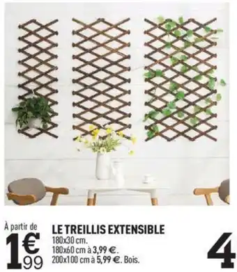 Centrakor LE TREILLIS EXTENSIBLE offre