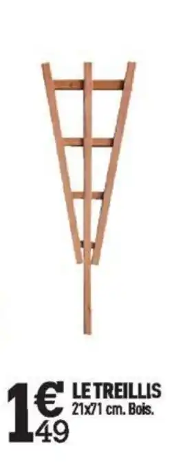 Centrakor LE TREILLIS 21x71 cm. Bois. offre