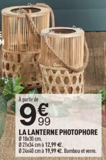 LA LANTERNE PHOTOPHORE
