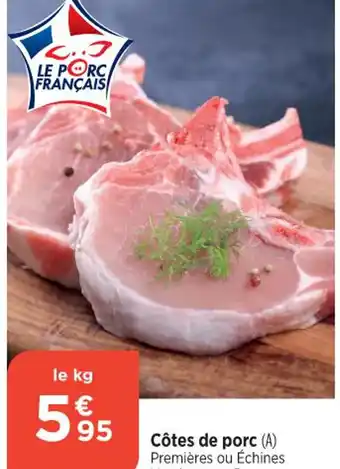 Bi1 Côtes de porc (A) offre