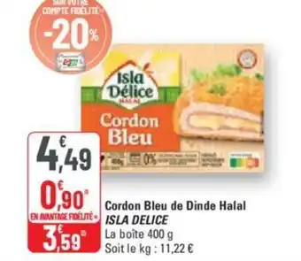 Cordon Bleu de Dinde Halal ISLA DELICE