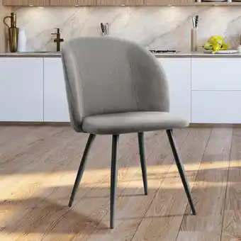 L'incroyable Chaise 'Azila' velours côtelé offre