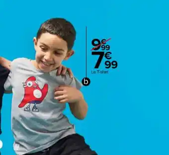 Carrefour T shirt enfant mascotte des jeux olympiques offre