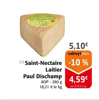 Colruyt Paul Dischamp Saint-Nectaire Laitier offre