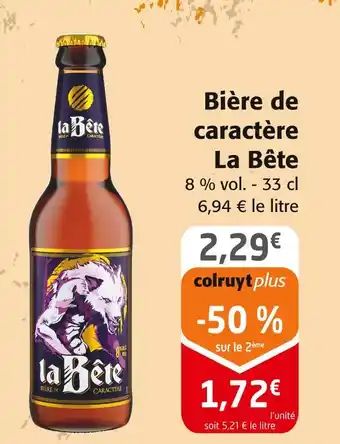 Colruyt La Bête Bière de caractère offre