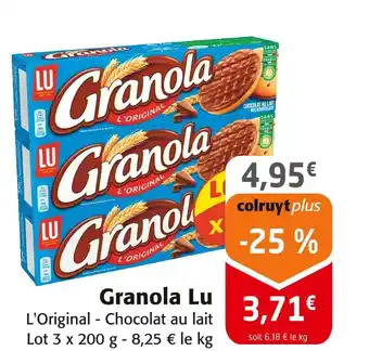 Colruyt Lu Granola offre