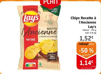Colruyt Lay's Chips Recette à l'Ancienne offre