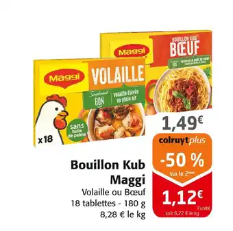 Colruyt Maggi Bouillon Kub offre