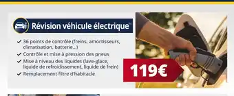 Vulco Révision véhicule électrique offre