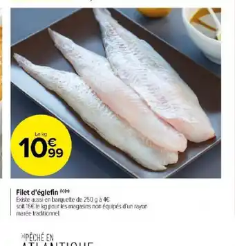 Carrefour Market Filet d'églefin (kn) offre
