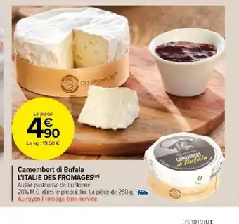 Carrefour Market Camembert di Bufala offre