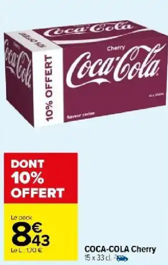 Carrefour Market COCA-COLA Cherry offre