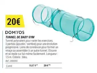 Decathlon TUNNEL DE BABY GYM offre