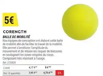 Decathlon CORENGTH BALLE DE MOBILITÉ offre