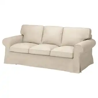 IKEA Ektorp Canapé 3 places, Kilanda beige clair offre