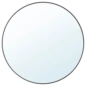 IKEA Lindbyn Miroir, noir, 80 cm offre