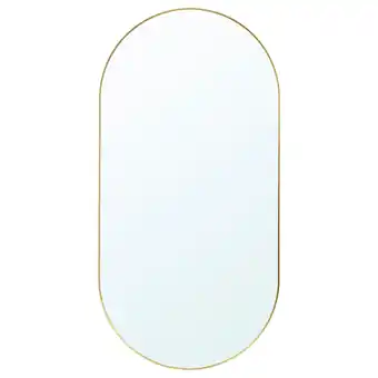IKEA Lindbyn Miroir, couleur or, 60x120 cm offre