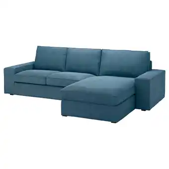 IKEA Kivik Canapé 3 places avec méridienne, Tallmyra bleu offre