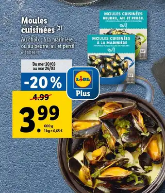 Moules cuisinées (2)