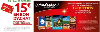 Wonderbox bon plan sur les cadeaux wonderbox.fr