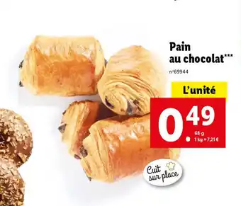 Lidl Pain au chocolat*** offre
