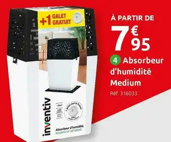 Mr Bricolage Inventiv absorbeur d’humidité medium offre