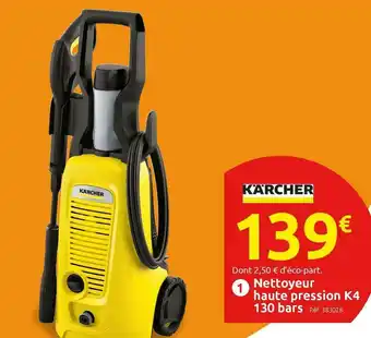 Mr Bricolage Kärcher nettoyeur haute pression k4 offre
