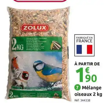Zolux mélange oiseaux 2 kg