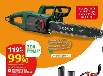 Bosch tronçonneuse électrique