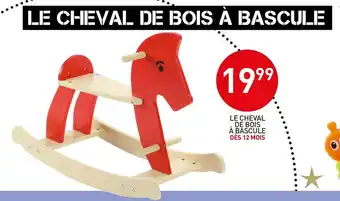 Stokomani Le cheval de bois à bascule offre