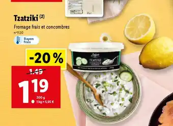 Lidl Tzatziki offre