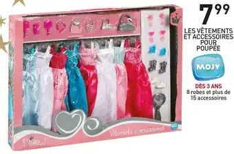 Mojy les vêtements et accessoires pour poupée