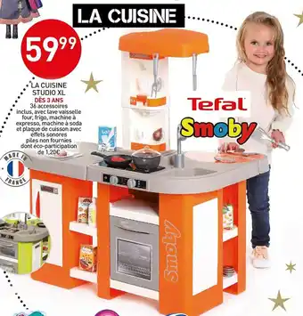 Stokomani Tefal / smoby la cuisine studio xl offre