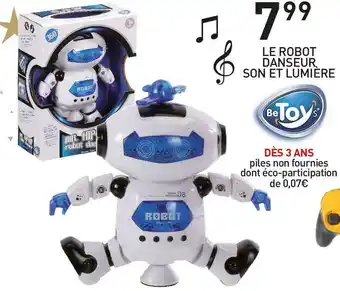 Stokomani Betoys le robot danseur son et lumière offre