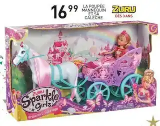 Stokomani Zuru la poupée mannequin et sa calèche offre