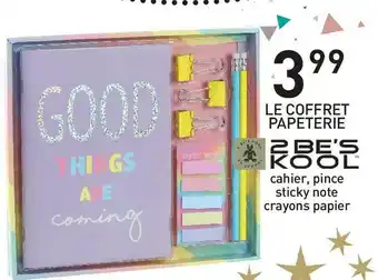 Stokomani 2 be's kool le coffret papeterie offre