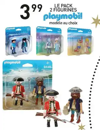 Playmbil le pack 2 figurines