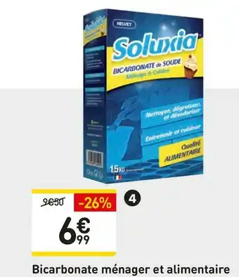 Weldom Helvet bicarbonate ménager et alimentaire offre