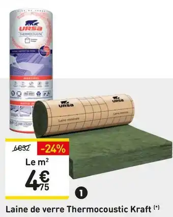 Weldom Laine de verre thermocoustic offre