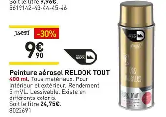 Weldom Peinture aérosol relook tout offre