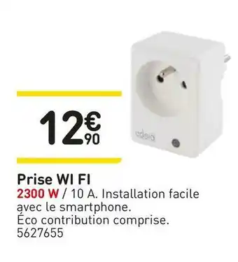 Weldom Prise wi fi offre