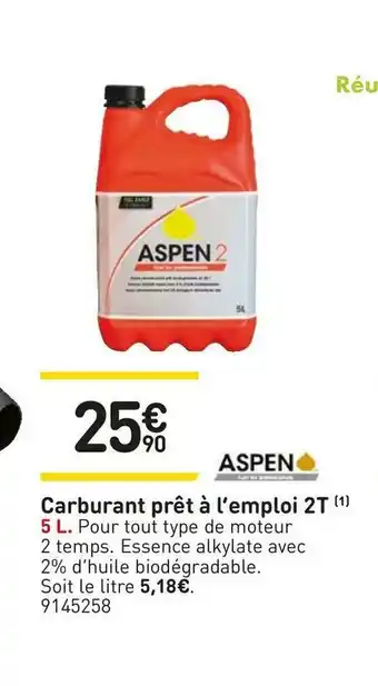 Weldom Carburant offre