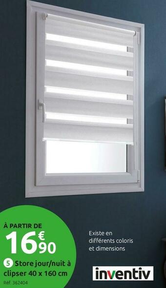 Mr Bricolage Inventiv store jour/nuit à clipser offre