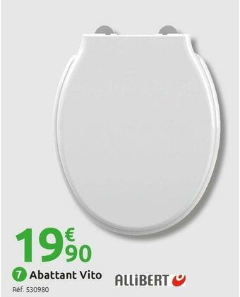 Mr Bricolage Allibert abattant vito offre